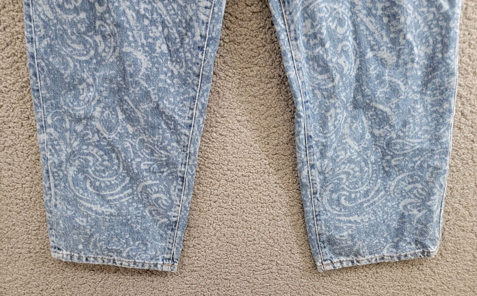 HUGO BOSS Modern-fit Jeans Women's 31/32 Blue Belt Loops Button Zipper Closure~ - Picture 4 of 19