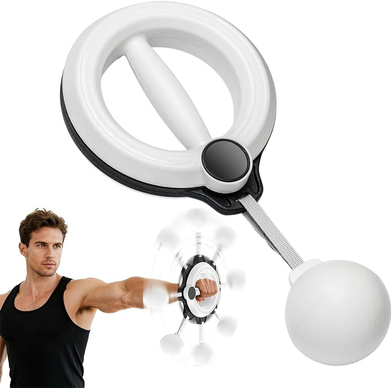 360° Arm Workout Trainer Forearm Strength Upper Body Gym Tool | 360° Rotating Ar