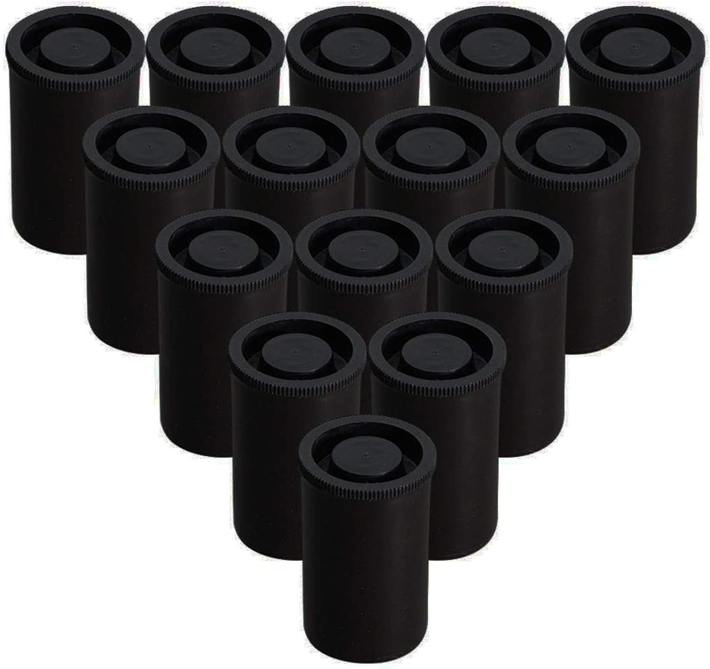 AKIRO Film Canisters with Caps 35 Mm Empty Camera Reel Storage Containers Case P
