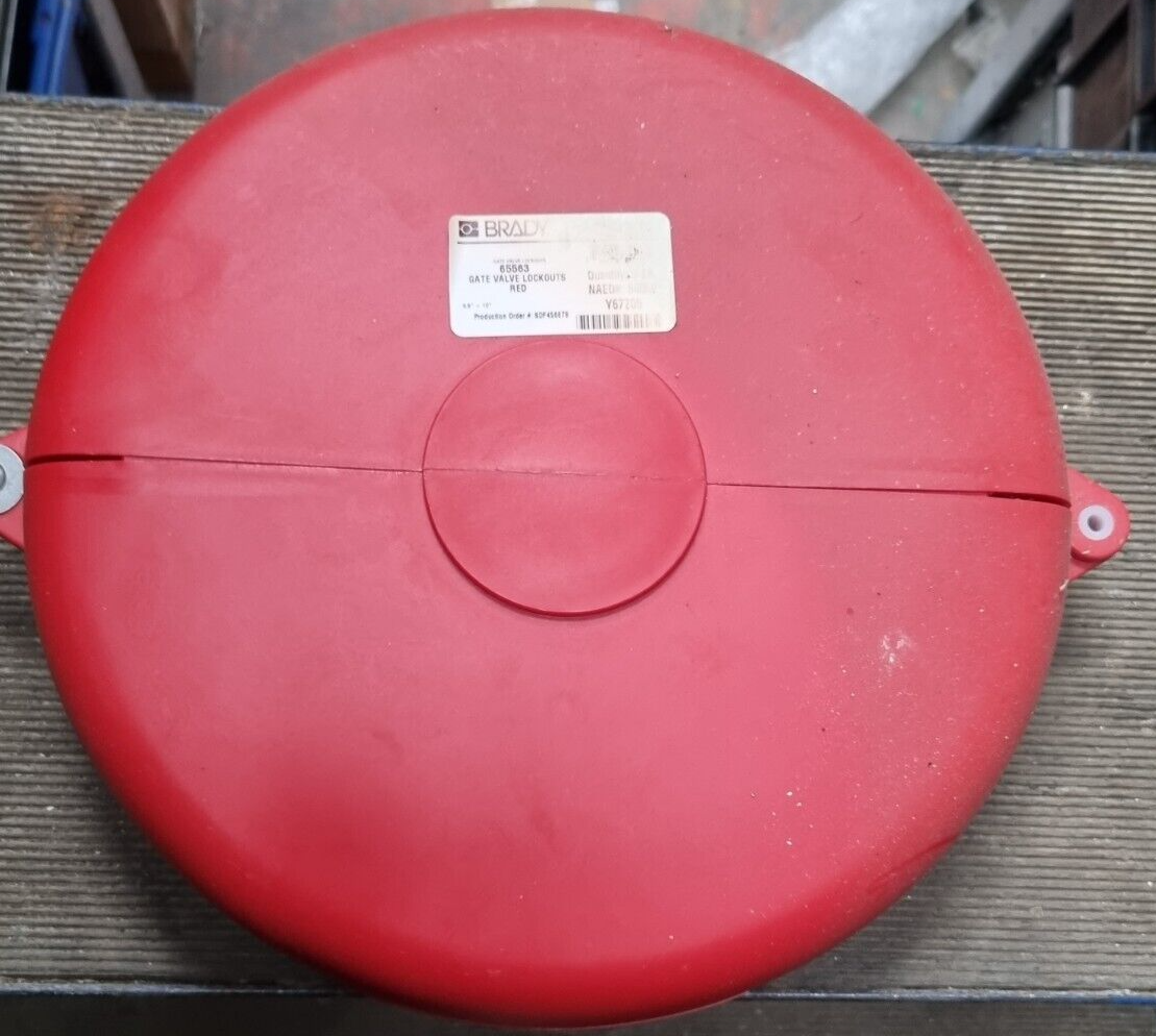 gem　1225 BRADY GATE VALVE LOCKOUTS RED 65563 | eBay