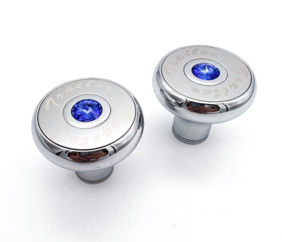 Chrome Blue Diamond Deluxe Air Valve Knob Tractor/Trailer - Peterbilt Kenworth