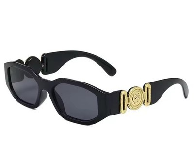 UV400 Fashion Glasses For Women Men Outside Square Sunglasses Small Frame