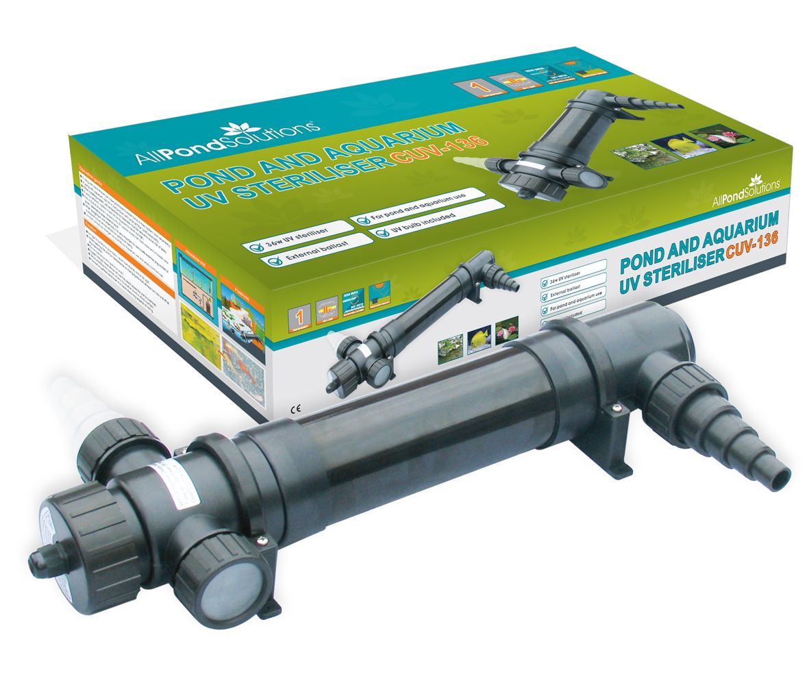 Pond / Aquarium UV Light Steriliser Ultra Violet Clarifier Koi Fish