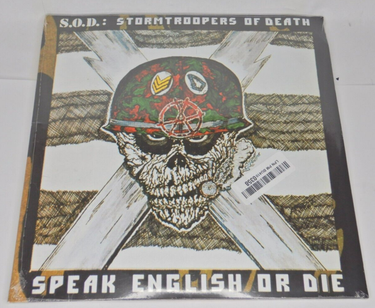 【LP】S.O.D　SPEAK ENGLISH OR DIE S.O.D. Speak English Or Die Vinyl 12