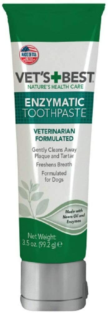 Vet’s Best Enzymatic Dog Toothpaste |Teeth Cleaning ...