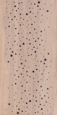 Sky of Stars Background 2 3/4 x 5'' Rubber Stamp, Mixed Media, Background