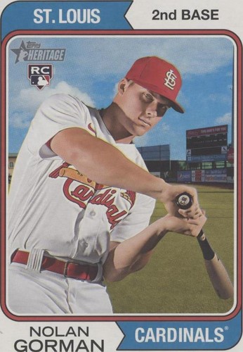 2023 Topps Heritage - Nolan Gorman #OB-NG