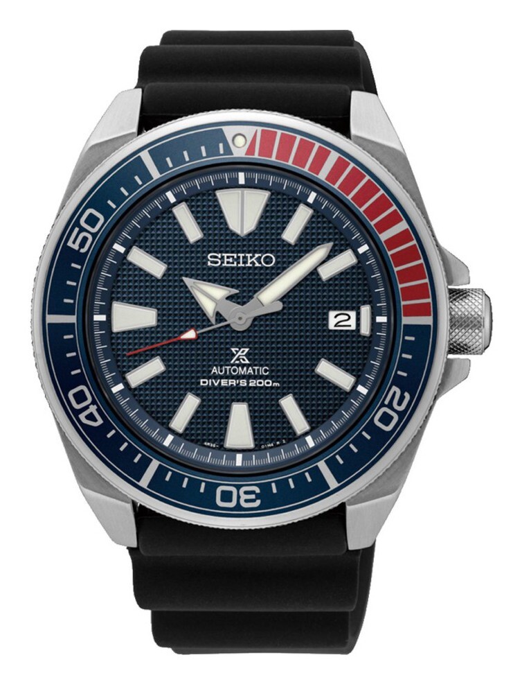Pre-owned Seiko Prospex Automatic Srpb53k1 Samurai Dive Watch Free Fedex