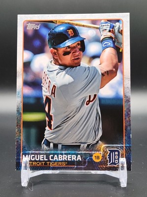 2015 Topps Mini Miguel Cabrera #200 Detroit Tigers
