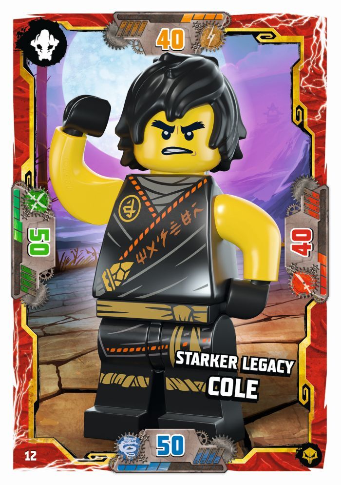 LEGO Ninjago NEXT LEVEL Trading Card 12 Strong Legacy Cole