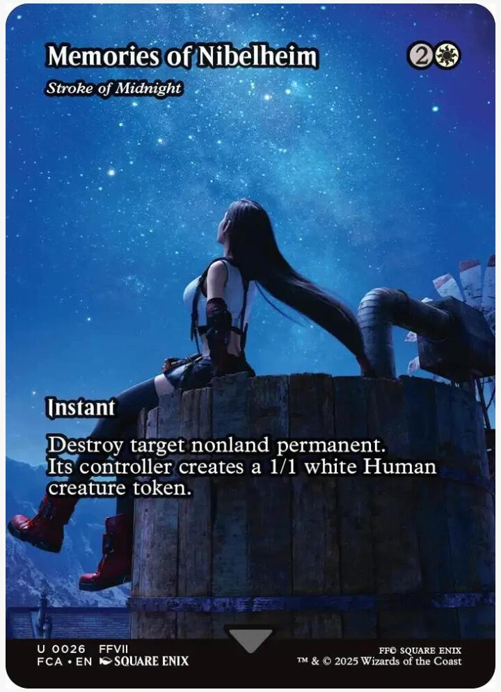 PSA10 ニブルヘイムの思い出 Memories of Nibelheim Memories of Nibelheim - Showcase - MtG Final Fantasy - NM