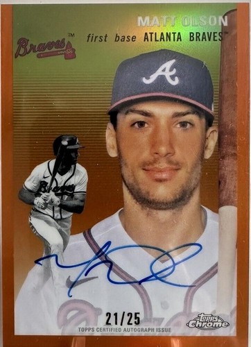 2023 Topps Chrome Platinum Anniversary - Matt Olson #CPA-MO
