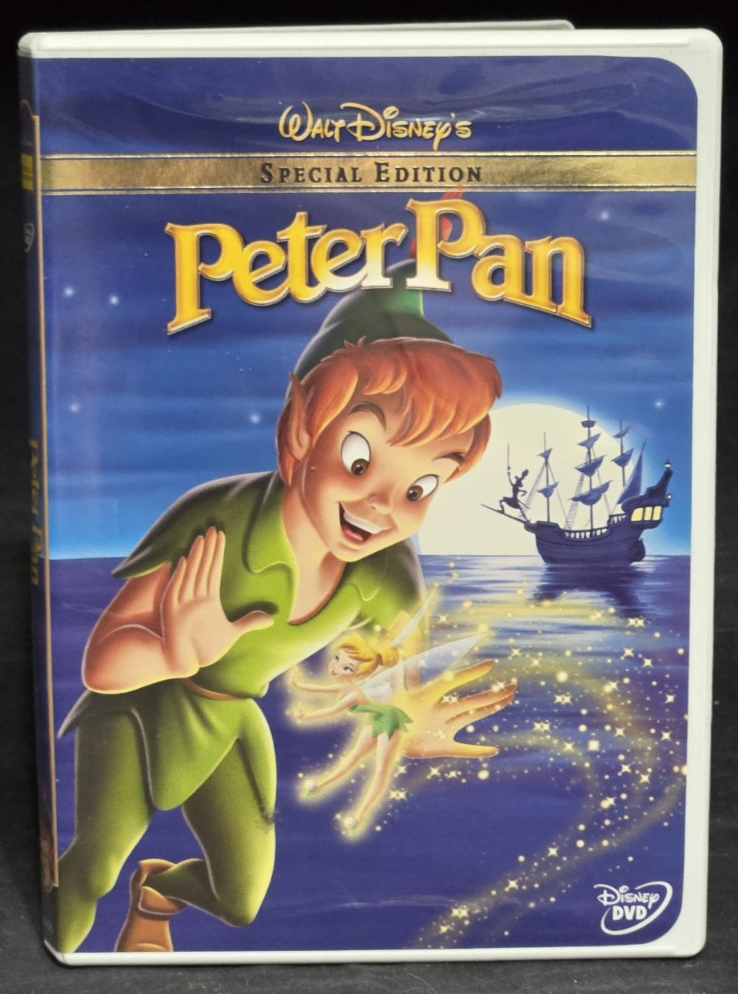 WALT DISNEY - PETER PAN - DVD - 1953 - BOOBY DRISCOLL  - SPECIAL EDITION