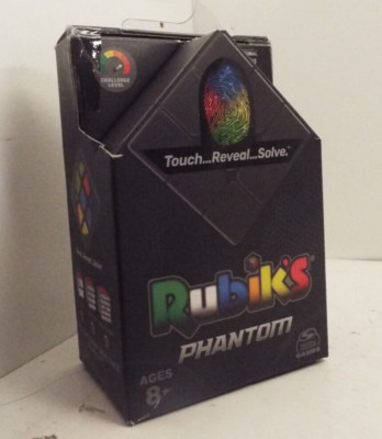 Rubik's Phantom 3x3 Cube Advanced Brainteaser SEALED-Free Shipping