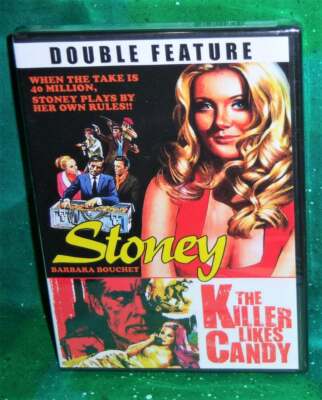 NEW RARE OOP CODE RED STONEY & THE KILLER LIKES CANDY DOUBLE FEATURE MOVIE DVD