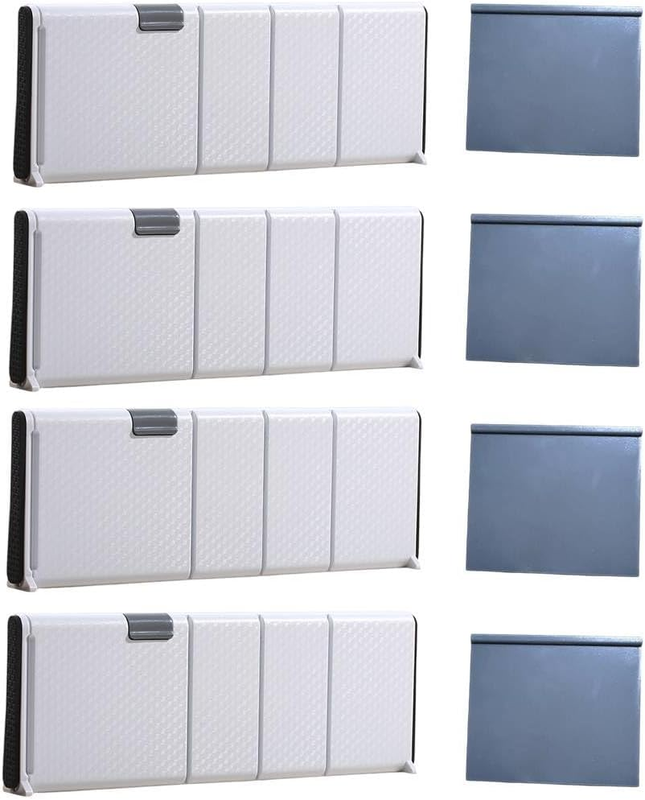 Expandable Drawer Dividers 11-17.5In Retractable Drawer Organiser Set, Adjustabl