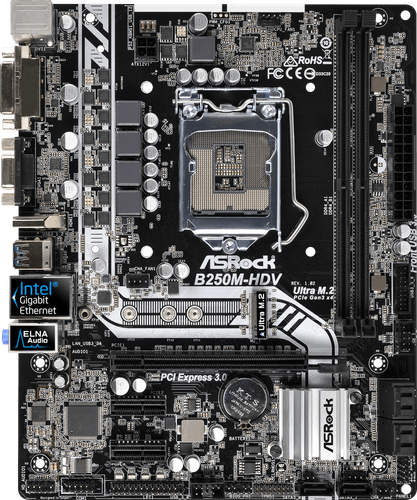 CPU B250M Pro4 & Core i5-7500 Amazon.com: ASRock Motherboard Motherboards B250M PRO4