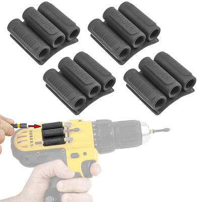 Organize And Carry Drill Bits Tool Holster Bitgripper V2  Pack Of Four
