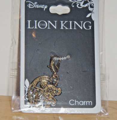 Neon Tuesday Disney Lion King Simba Filigree Charm NIP