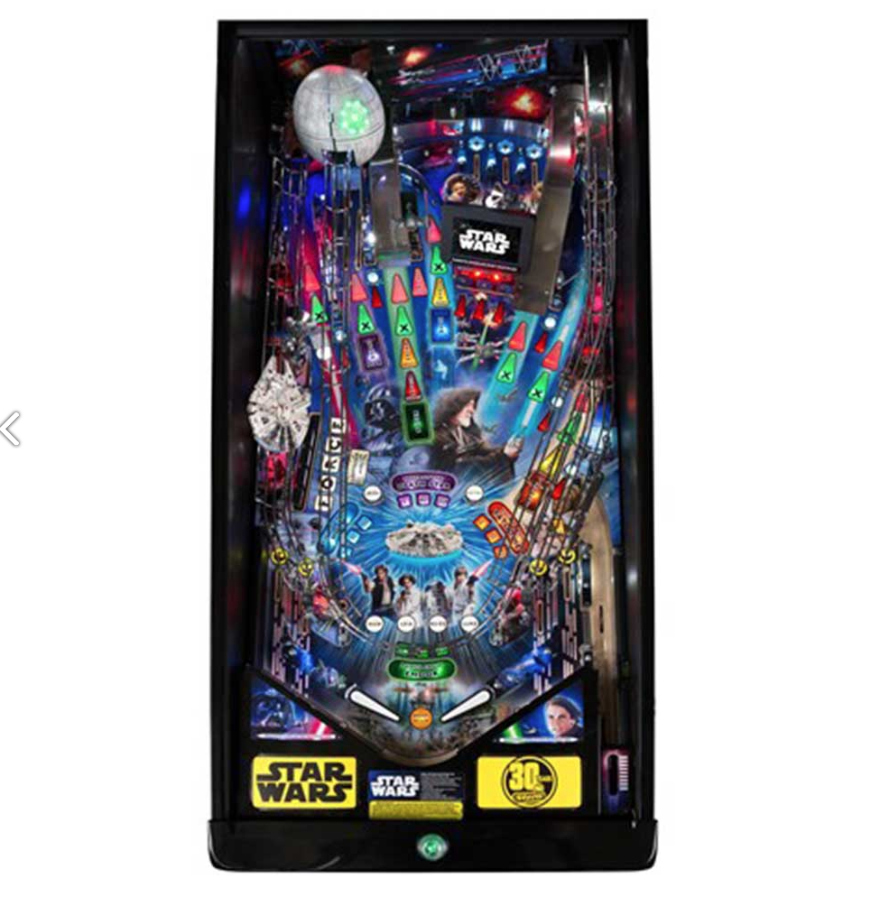 NIB Star Wars Premium Pinball machine Authorized Stern Dealer
