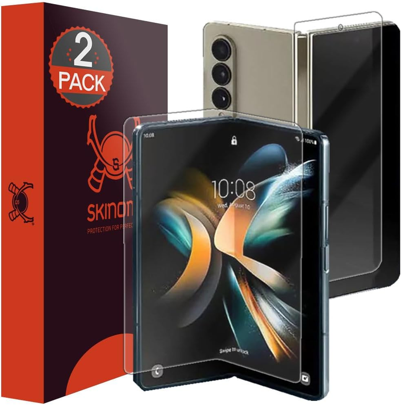 Screen Protector for Samsung Galaxy Z Fold 5 (2-Pack) Clear 