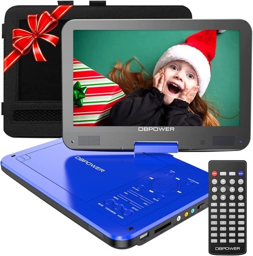 DBPOWER 12'' Portable Car Travel DVD Player with Swivel