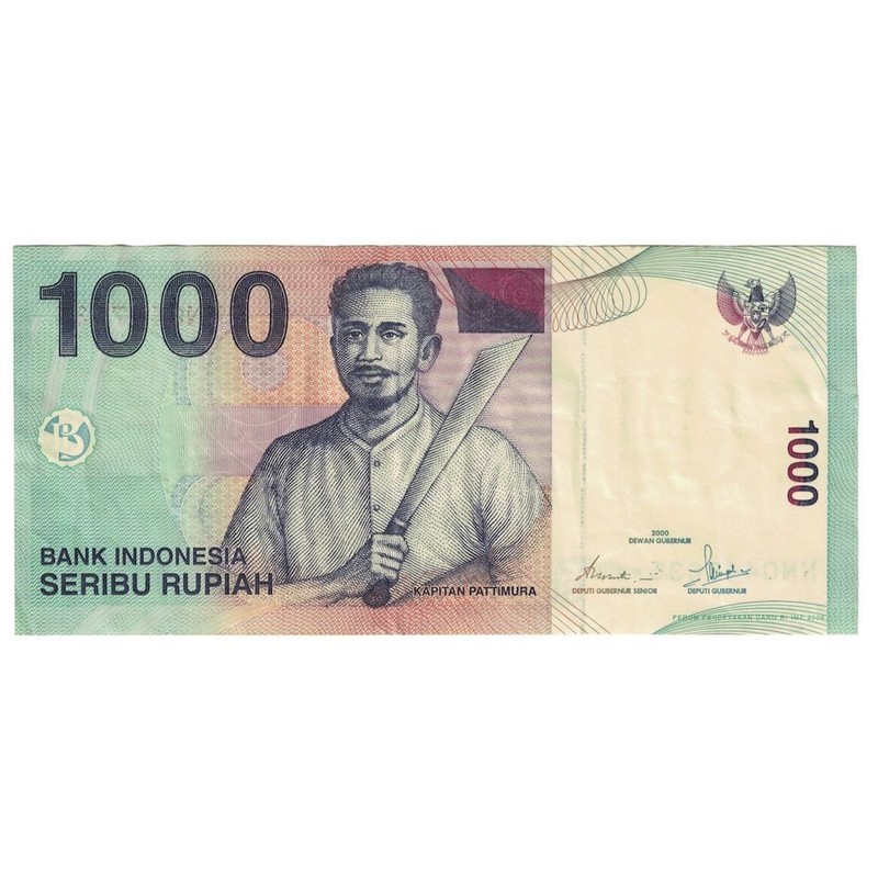 [#392188] Billet, IndonÃ©Sie, 1000 Rupiah, 2000, Km:141a, Sup+