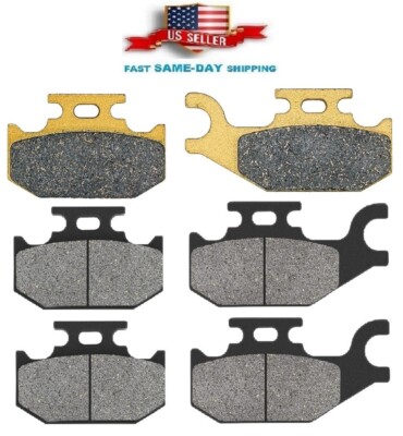 For Can-Am Outlander 800 / Max 800 Brake Pads Front Rear 4x4 2006-2012 Brake Pad