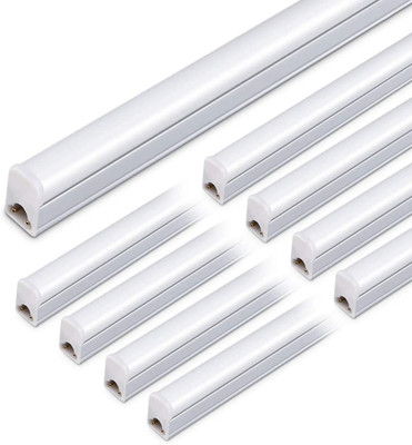 (8 Pack) LED T5 3FT Tube Light Fixture, 15W, 1800Lm, 6500K, 3 Foot Linkable LED 