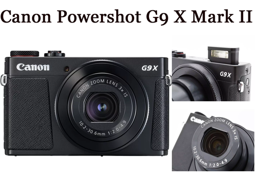 【新品同様】PowerShot G9 X Mark II ブラック Powershot G9 X Mark II — Superstore Tech