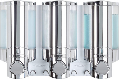 Products 76345 AVIVA Three Chamber Dispenser, Chrome