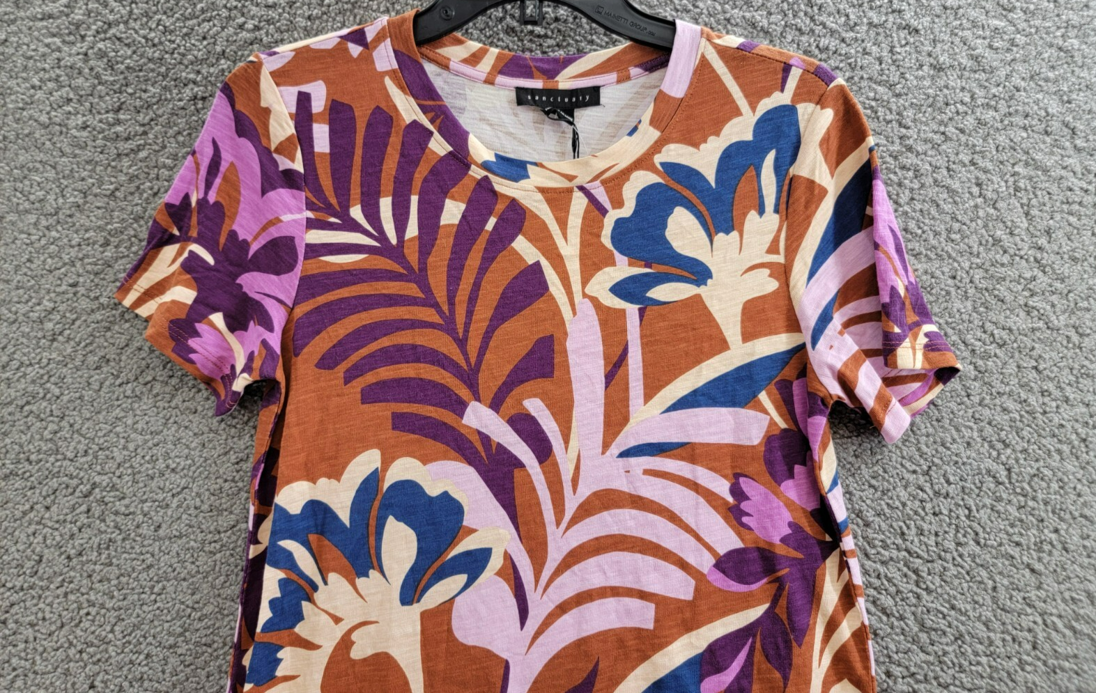 Sanctuary The Only One T-Shirt Dress Women's XS Multi Crewneck Short Sleeve - Picture 3 of 16