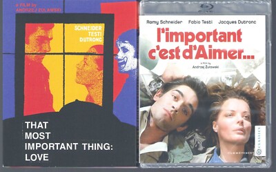 L'important c'est d'Aimer (Blu-ray) with OOP Vinegar Syndrome Slipcover - New!