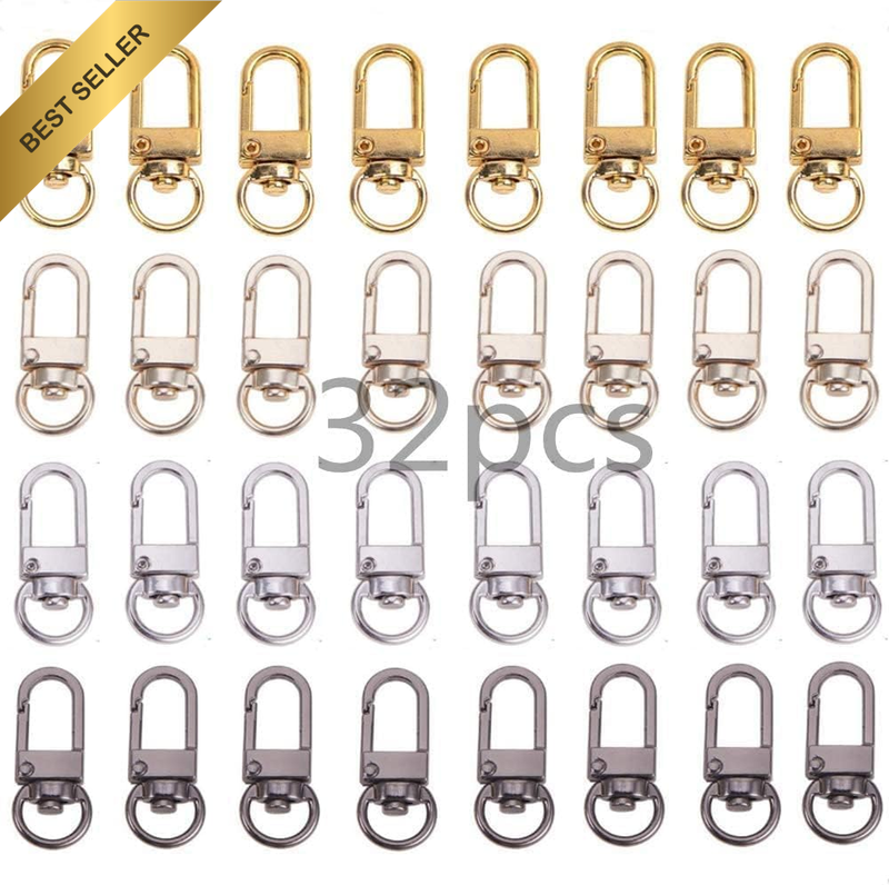 32 Pieces Metal Lobster Claw