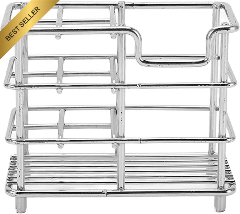 Toothbrush Holder, Stainless Steel Toothpaste Storage Stand, Toothpaste Holder S