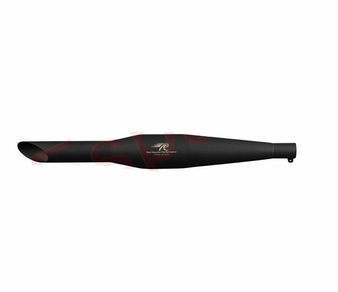 Fits Royal Enfield Bullet Thunderbird 350 500 Exhaust Silencer Matte Black 