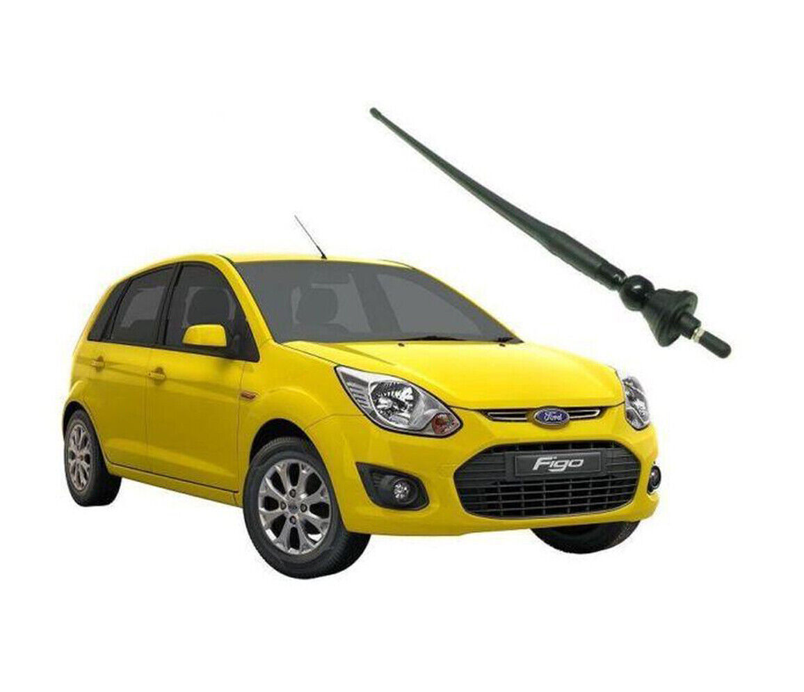 Audio FM AM Roof Antenna Black For Ford Figo Type-1 Model 2010-2015 Car 