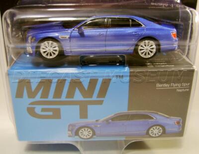 BENTLEY FLYING SPUR NEPTUNE BLUE MIJO TSM MODEL MINI GT DIECAST 2022 RARE