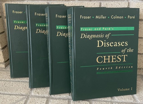 ▲01)【同梱不可】【未開封】Fraser and Pare s Diagnosis of Diseases of the Chest 全4巻セット/フレイザーとパレの胸部疾患の診断/B △01)【同梱不可】【未開封】Fraser and Pare s Diagnosis of