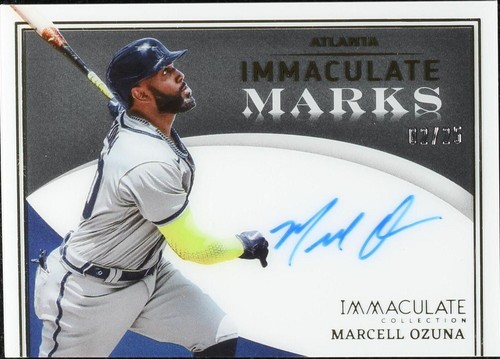 2022 Panini Immaculate Collection - Marcell Ozuna #IM-MO