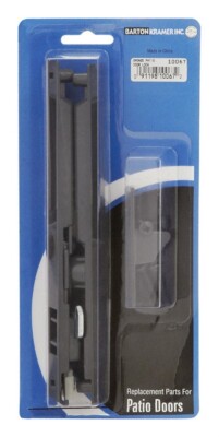 Barton Kramer Bronze 6-5/8 in. Screw Hole Spacing Upward Patio Door Lock for Fit