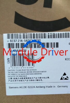 6ES7214-1AD23-0XB0 New Siemens PLC 6ES7 214-1AD23-0XB0 1PCS Fast delivery