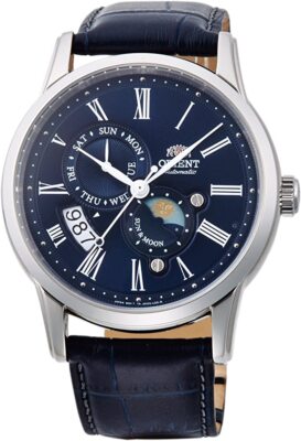 ORIENT RN-AK0004L SUN & MOON Mechanical Classic Watch Men
