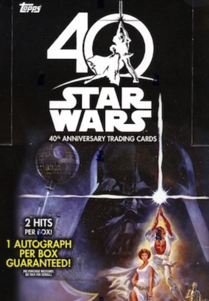 2017 Topps Star Wars 40th Anniversary Trading Card Complete