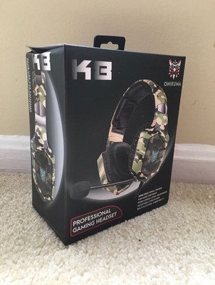 ONIKUMA K8 Professional gaming headset W/MICROPHONE PS4, and XBOX ONE PC