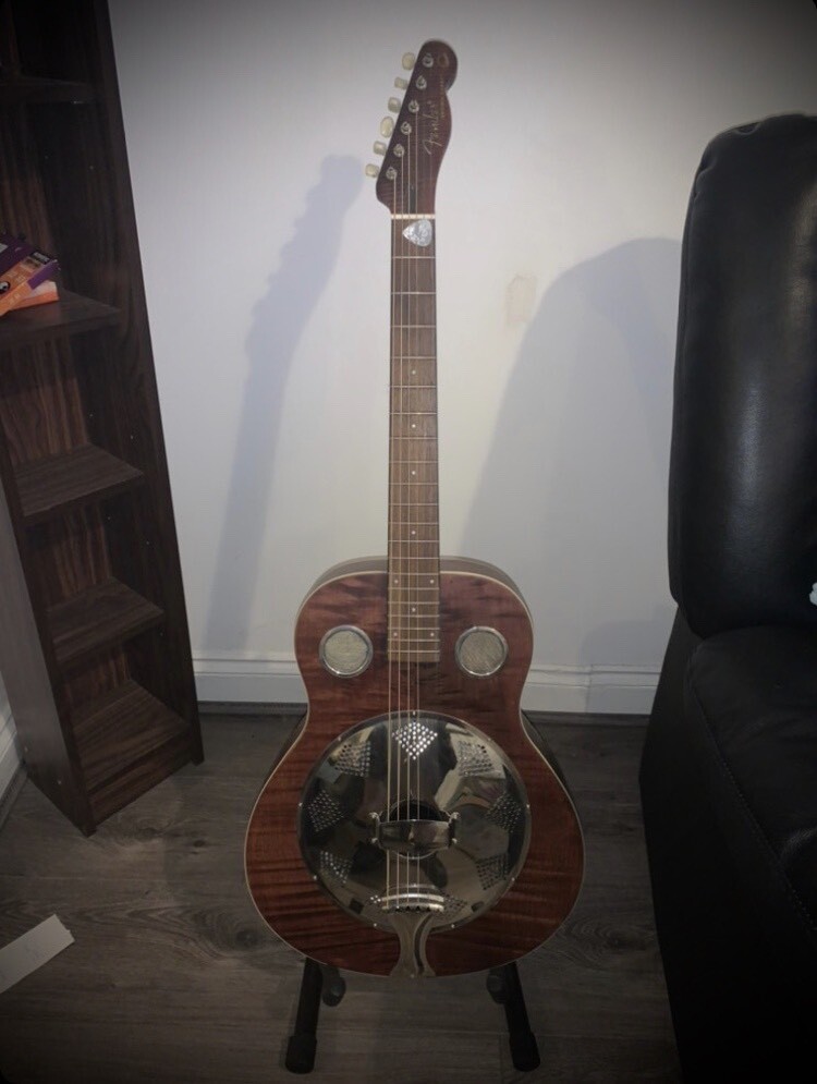 Fender Brown Derby Resonator Guitar in Huyton, Merseyside Gumtree
