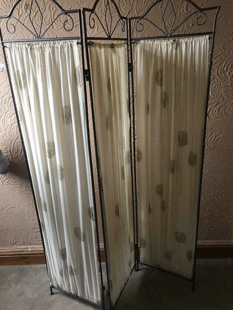Room divider partition screen wrought iron in Clydebank, West