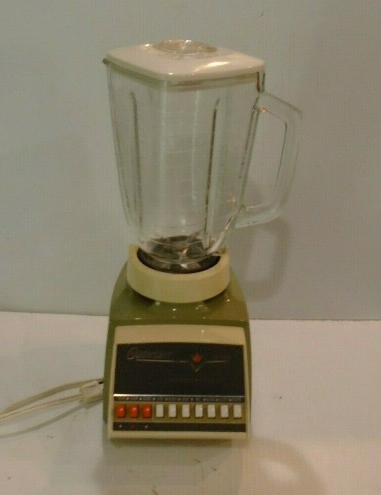 Osterizer グリーン ブレンダー 1000W Vintage Avocado Green Osterizer Blender: 1970s Retro Kitchen