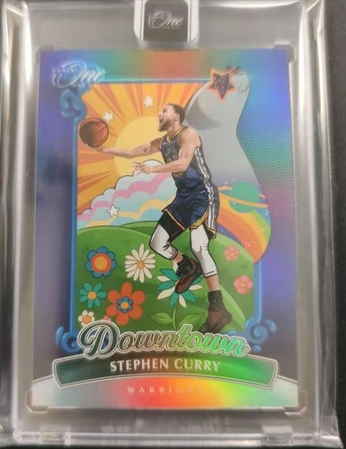 パニーニ　ステフィン・カリー ダウンタウンカード 2023-24 Panini One And One Stephen Curry #16 Downtown Case