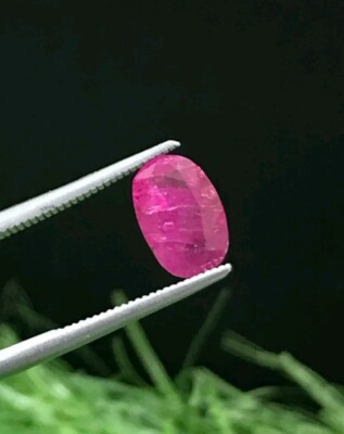 1.25ct Natural Ruby nice color and Luster Gem from Afghanistan No-heat Untreated